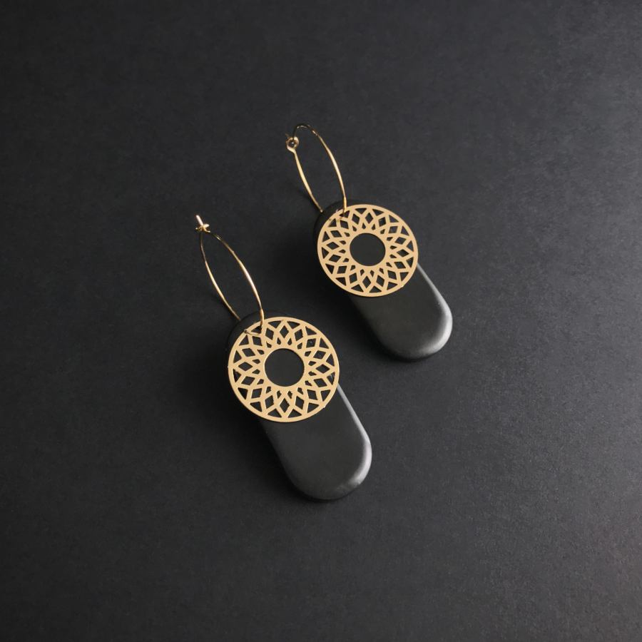 Boucles d'oreilles Mahe Artapaon 2