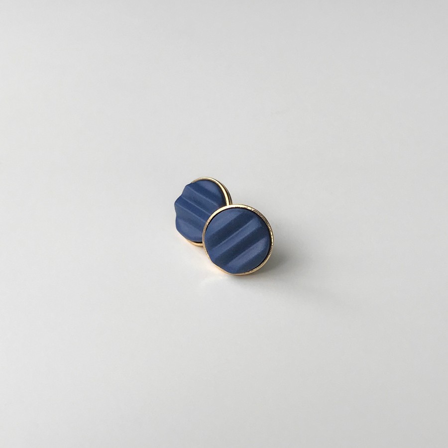 Puces d'oreilles modernes bleu Artapaon