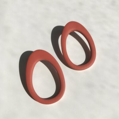 Boucles d'oreilles terracotta originales Artapaon