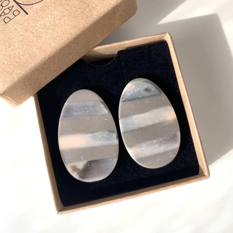 Boucles d'oreilles upcyclées zéro déchet Artapaon