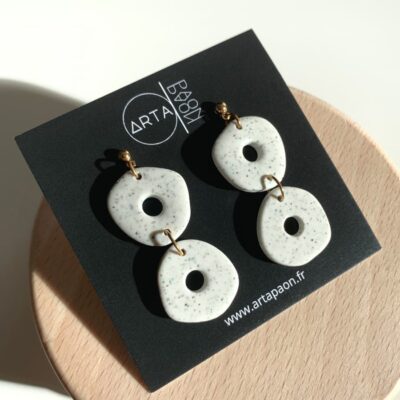Boucles d'oreilles pendantes modernes Artapaon