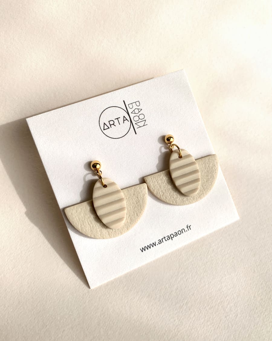 Boucles d'oreilles Flora - Sésame