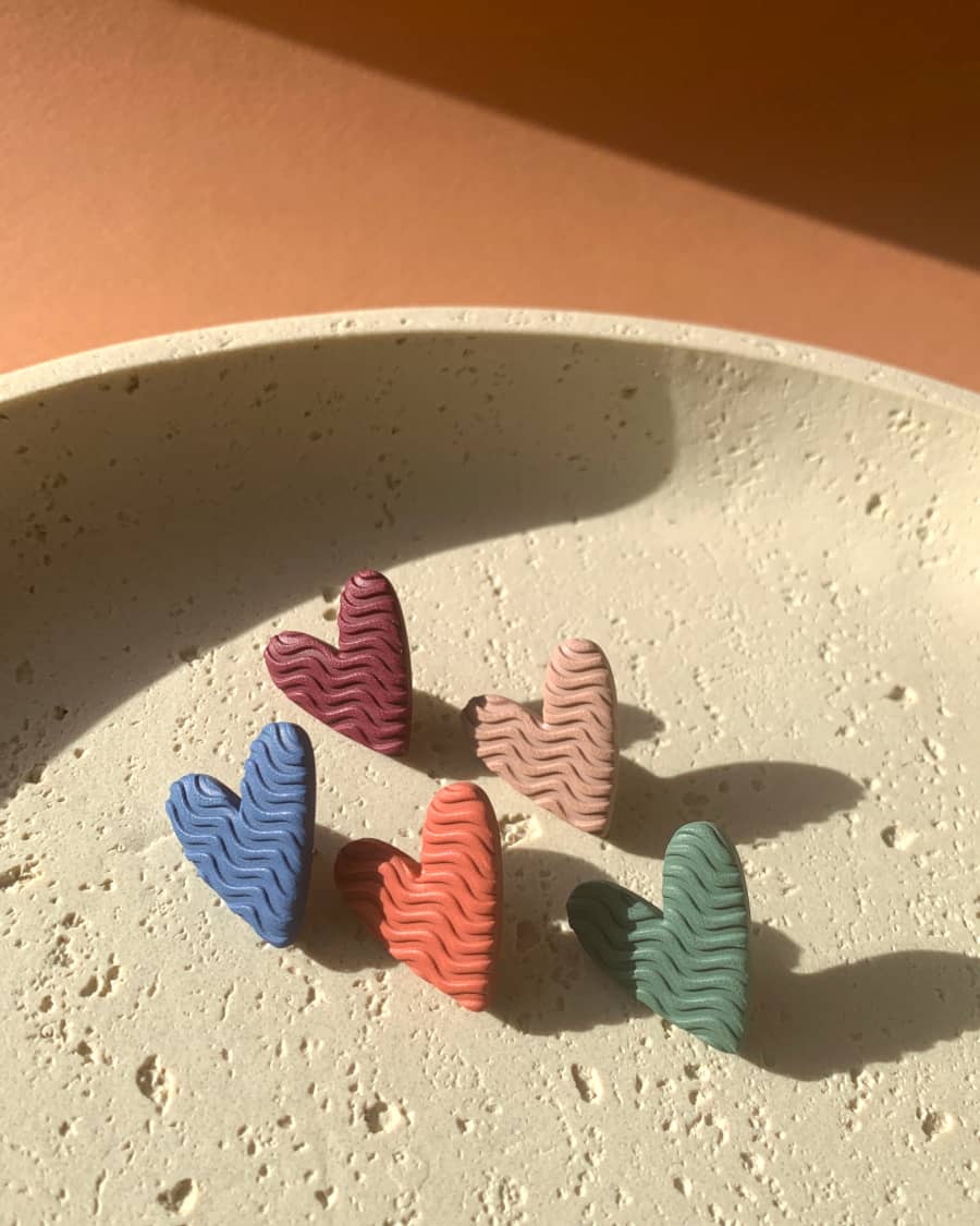 Pin’s cœur artisanal fait main Artapaon